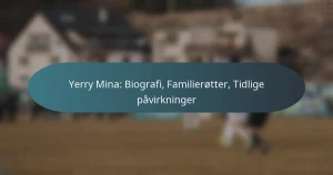 Yerry Mina: Biografi, Familierøtter, Tidlige påvirkninger